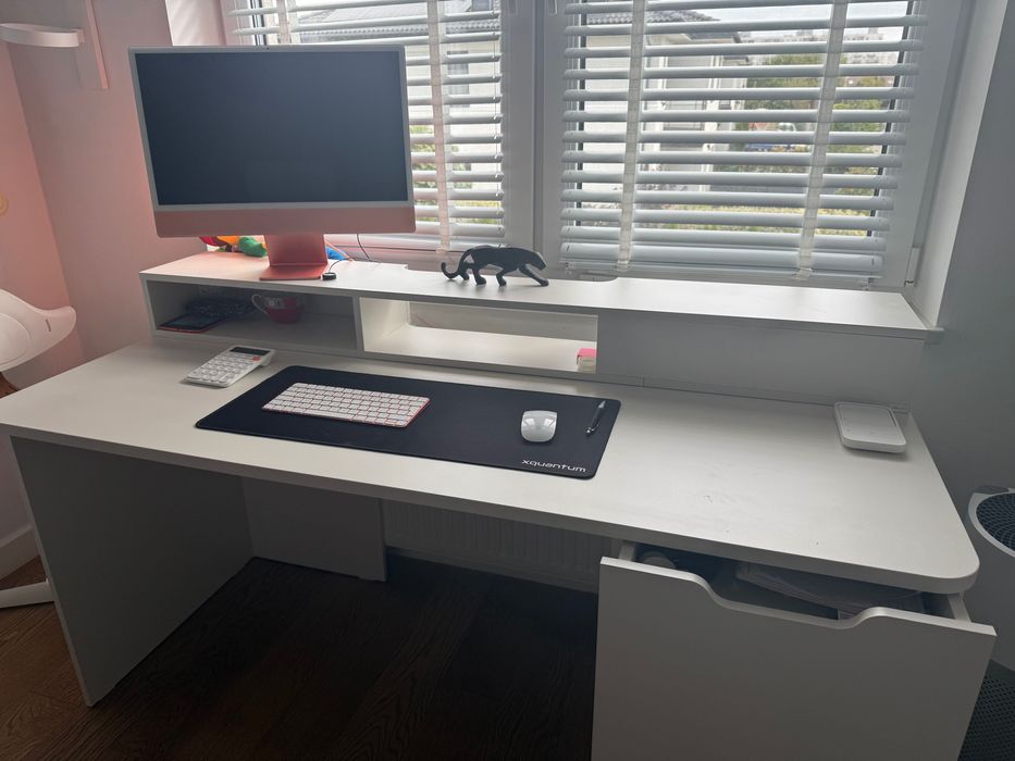 Biurko 160 śnieżna biel.