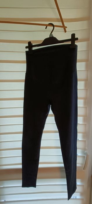Legginsy ciążowe granatowe 38