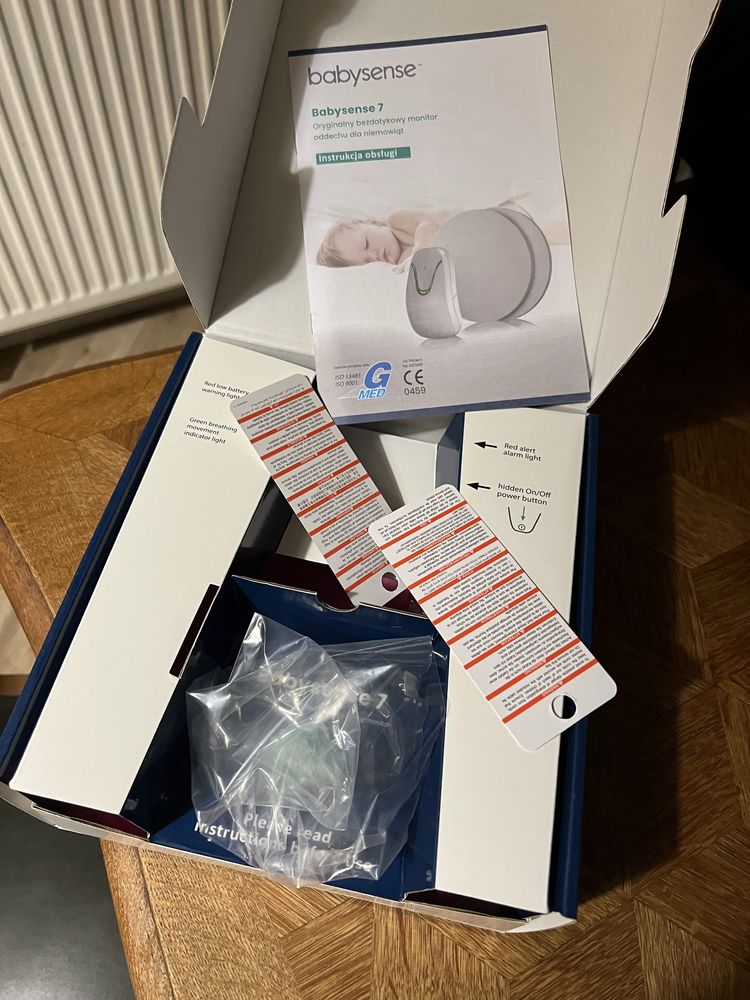 Monitor oddechu babysense 7 jak nowy