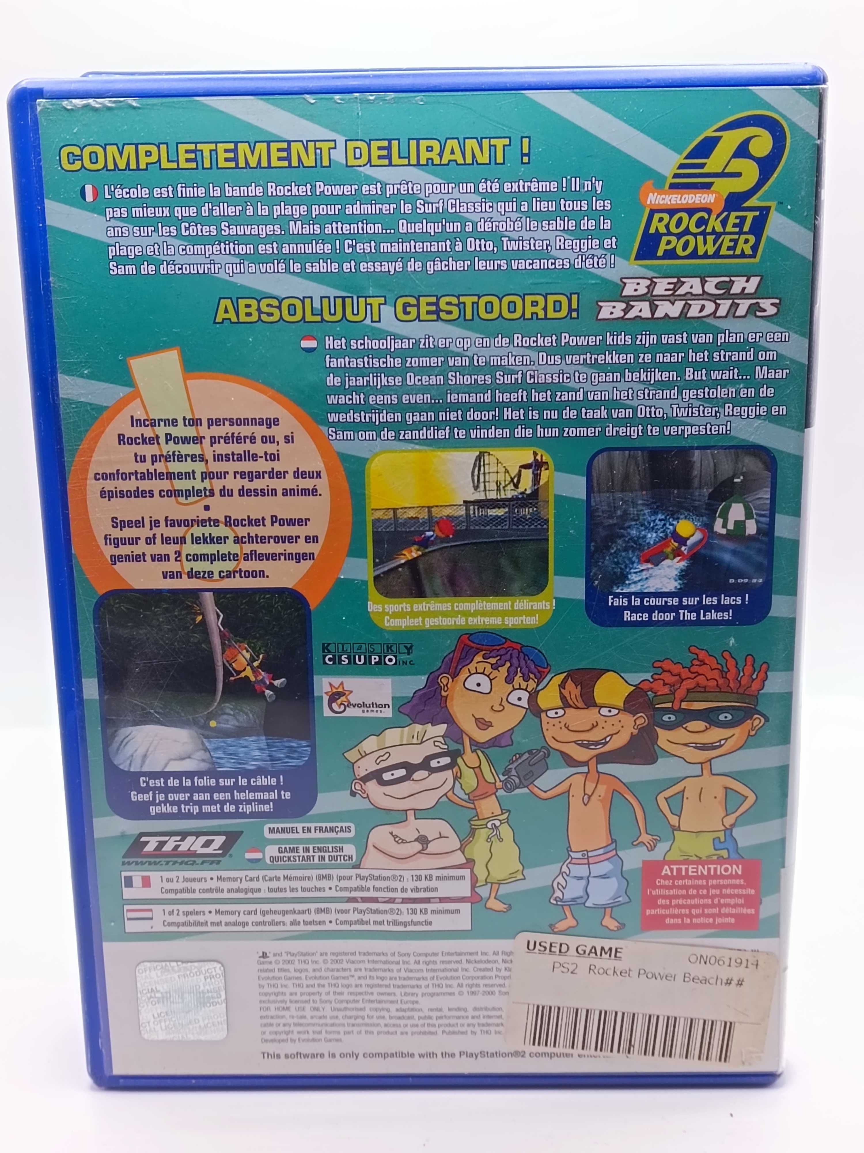 Gra Rocket Power Beach Bandits na PS2 4003/10