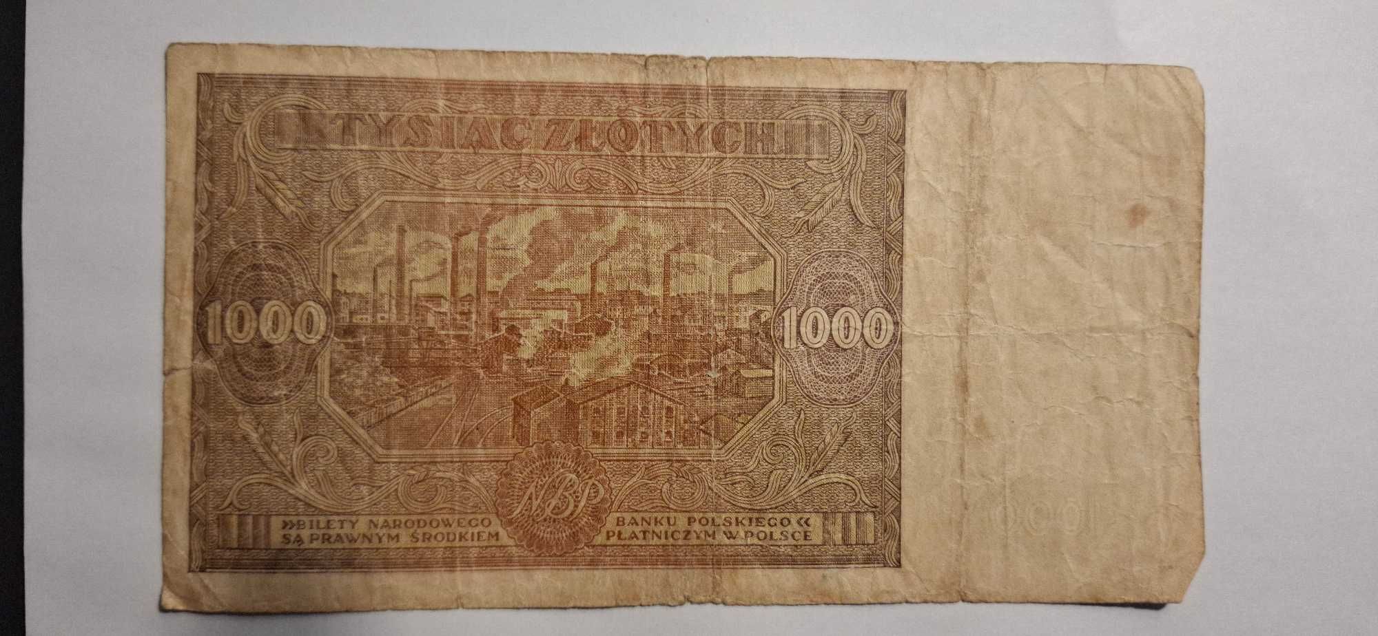Polska, 1000 złotych, 1946, G