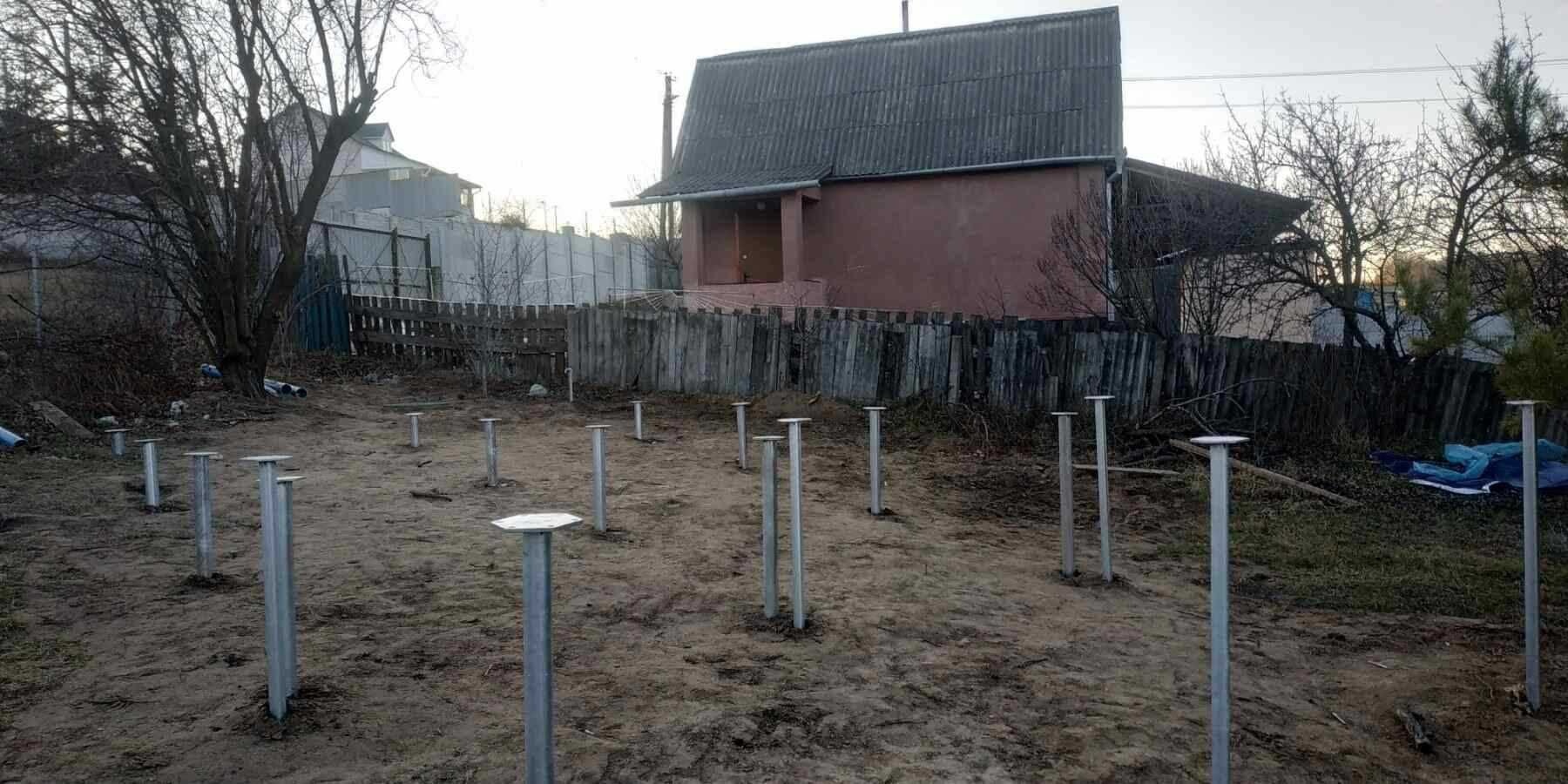 Фундамент під легкі конструкції, Фундамент під МАФ - Геошурпи