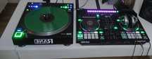 Mega zestaw Dj Roland 505 + Rane 12 MKII + torby + zielony vinyl