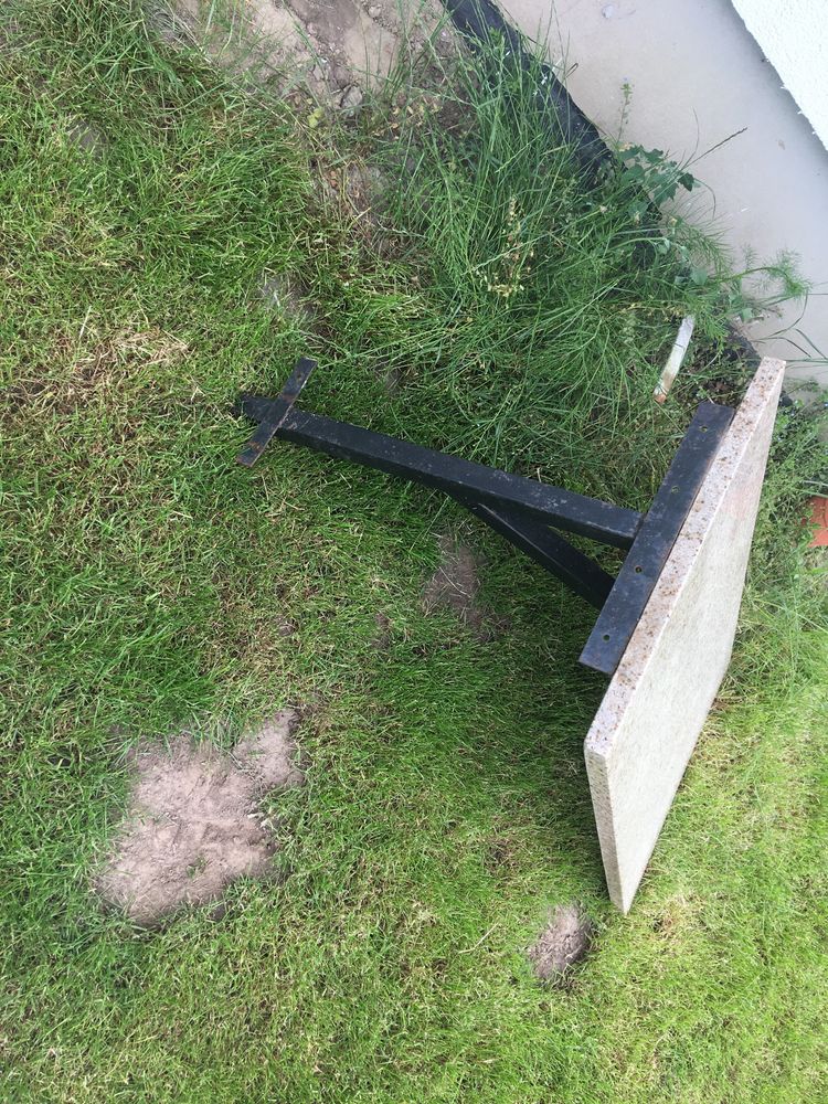 Blat granitowy, stolik. 100x60x3.