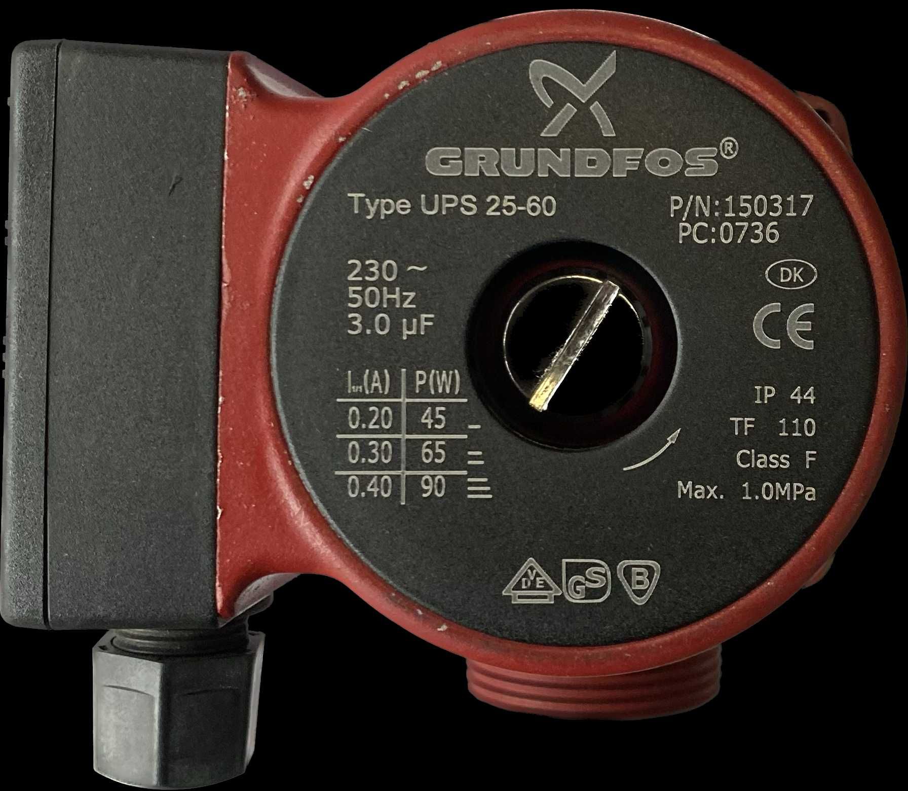 Насос циркуляційний , циркуляционный Grundfos UPS 25-60-130