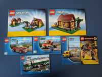 Vários Legos Lego City Creator 5766, 60017, 3179, 3180, 8101, 4652