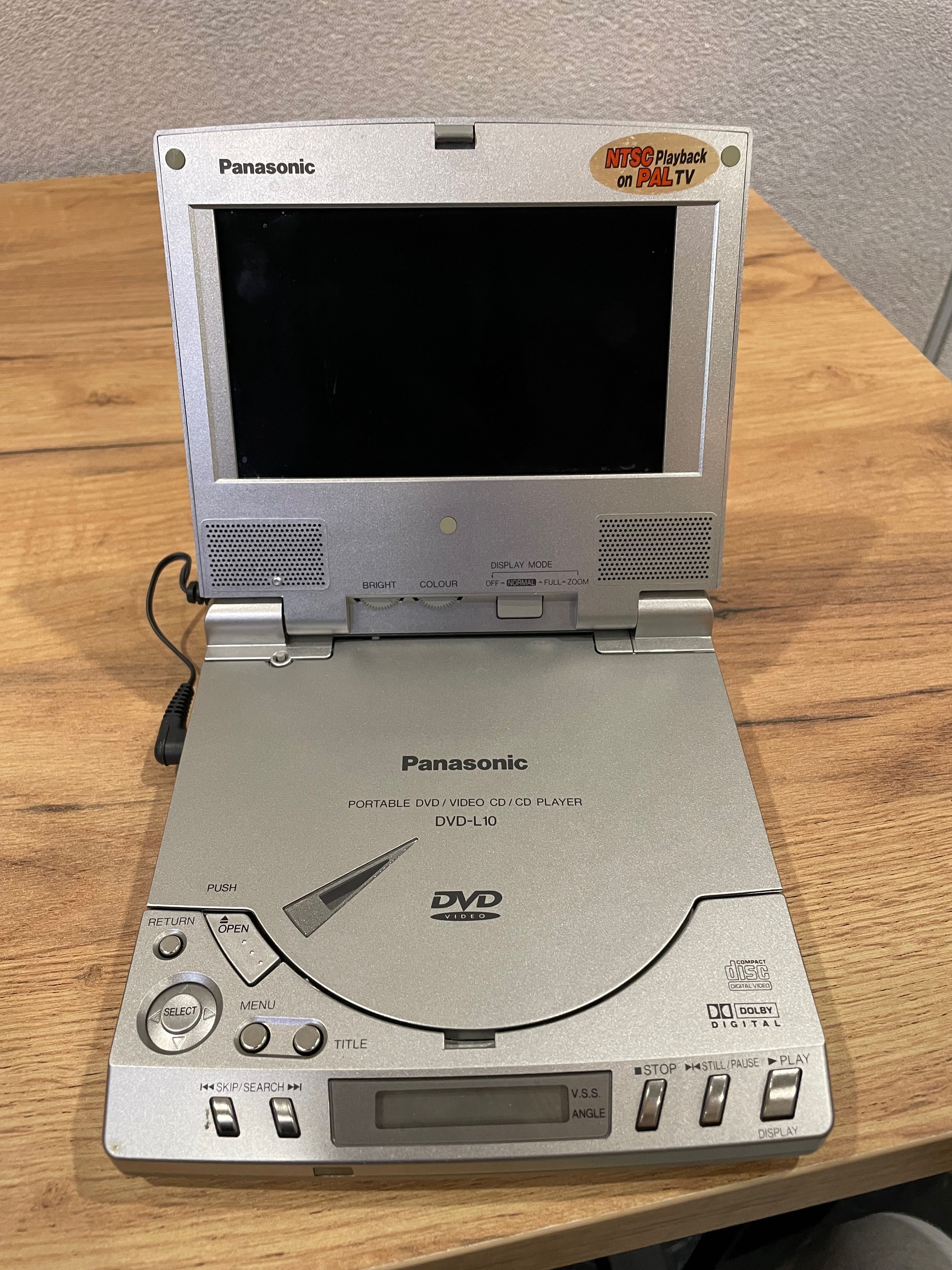 Przenośny odtwarzacz Panasonic DVD L10