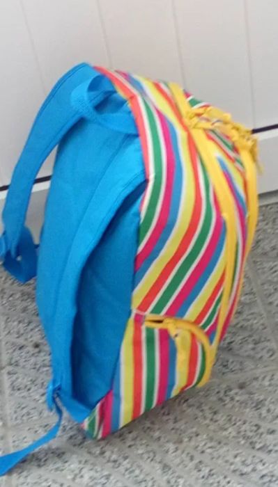 Para a escola, praia, desporto, campismo com esta mochila resistente!