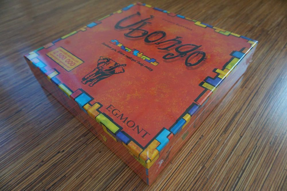 NOWA gra Ubongo Egmont 1-4 graczy familijna