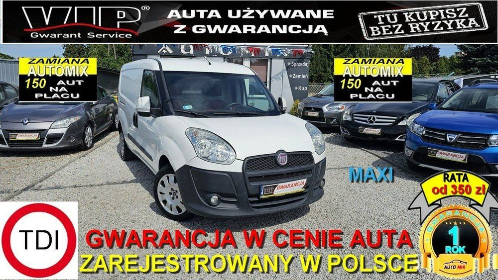 Fiat Doblo 1,3 D * Super stan * MAXI *Gwarancja w cenie * Zamiana *Automi-x.pl
