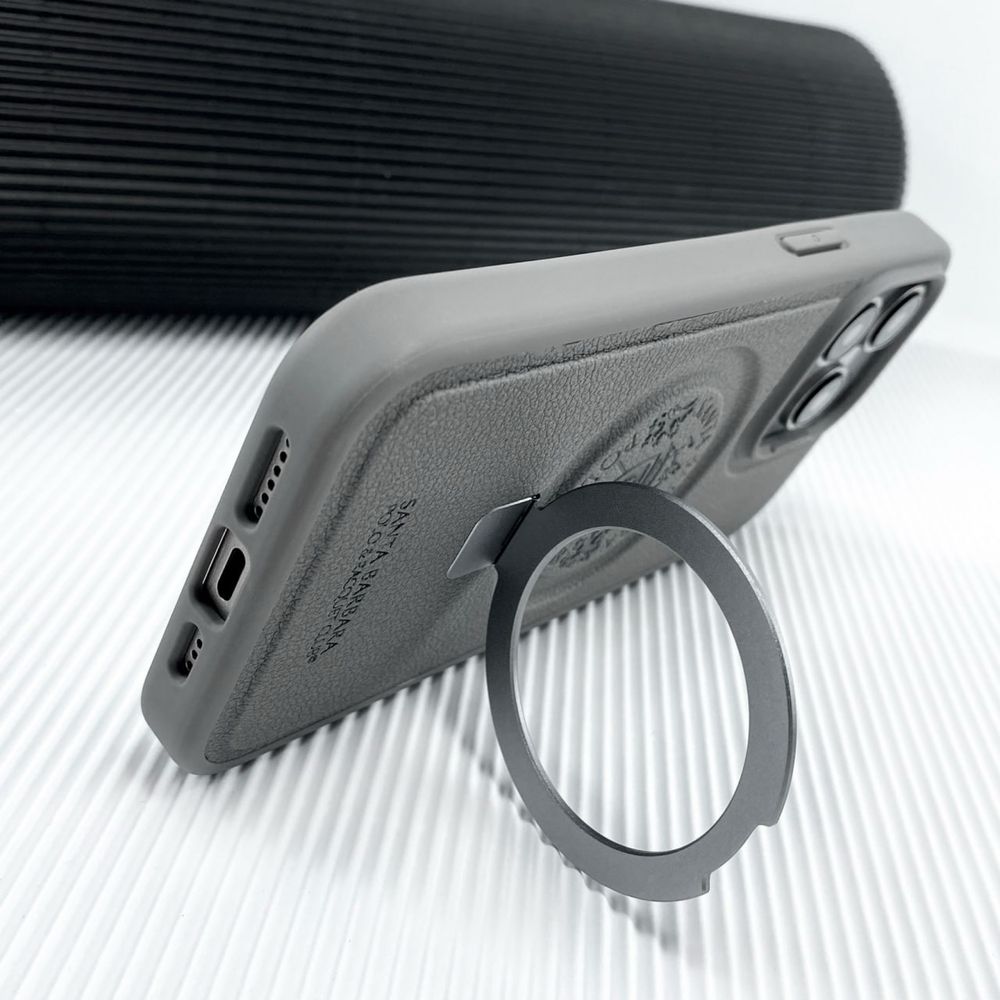 Чохол чехол Santa Barbara MagSafe iPhone кожа 15 / 16 Pro Max айфон