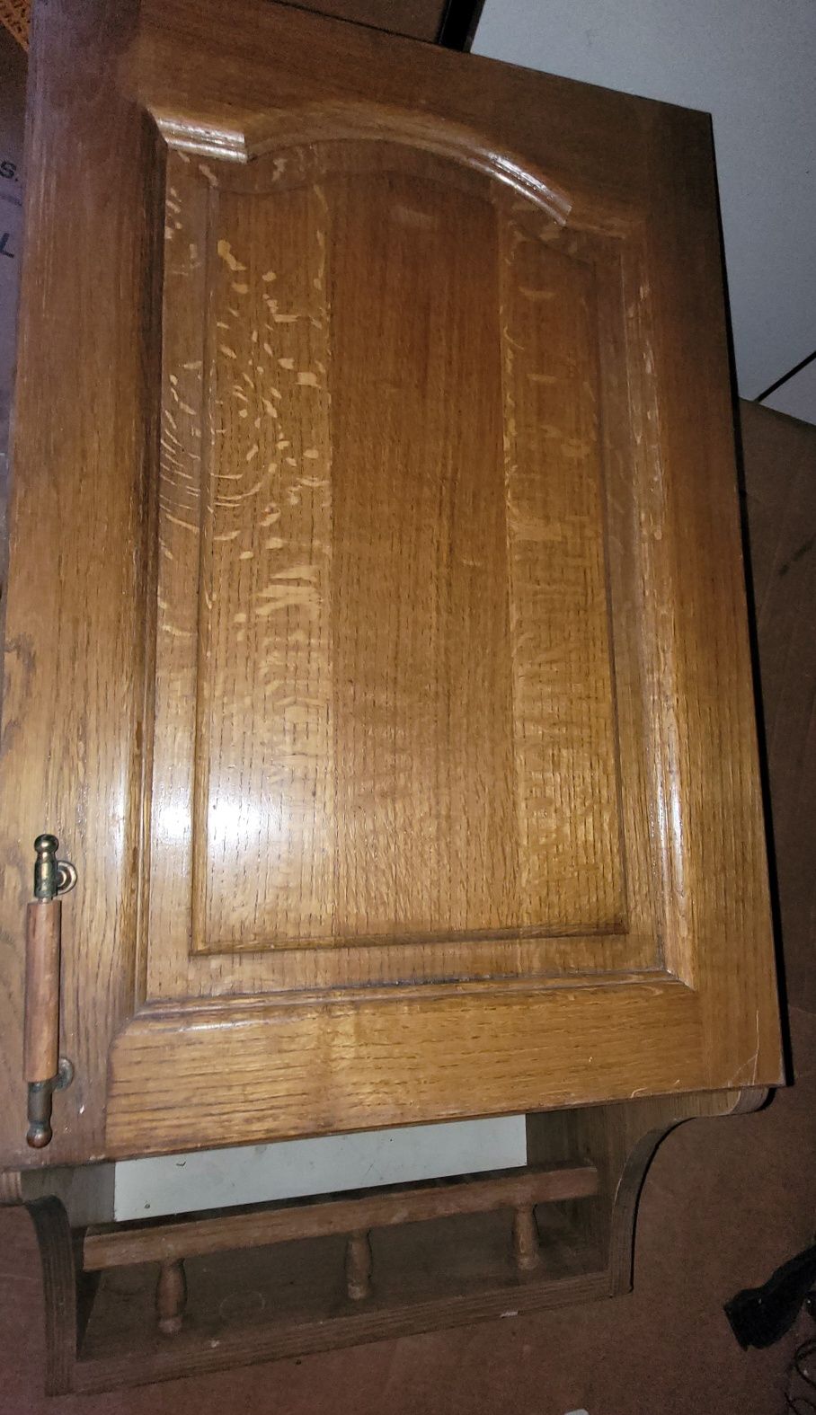 Zestaw szafek dębowych kuchennych