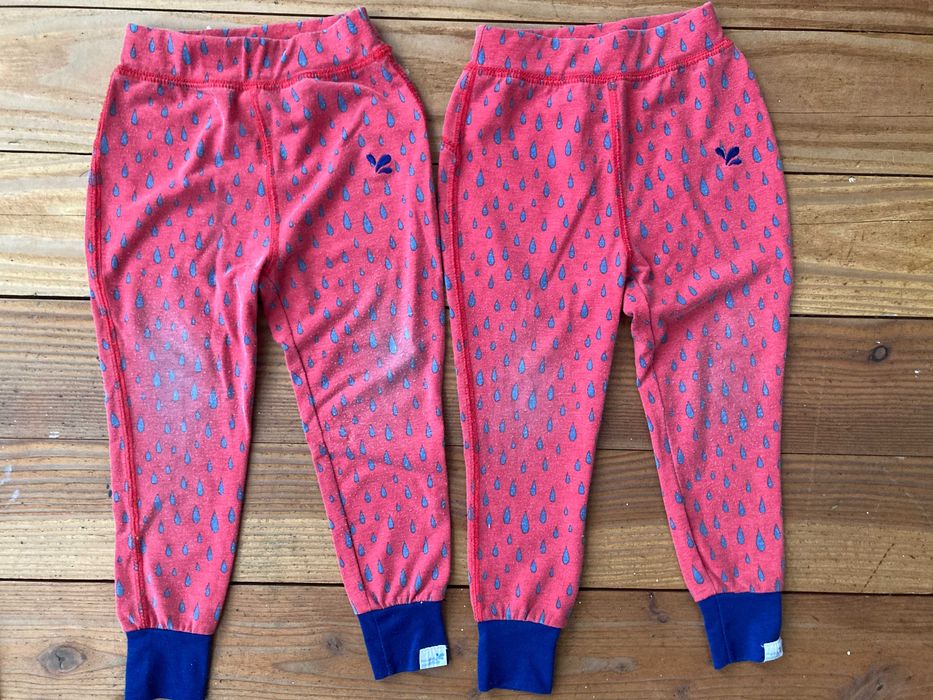 Zestaw 6 szt spodnie spodenki getry leginsy Trussardi Muddy Puddles 92