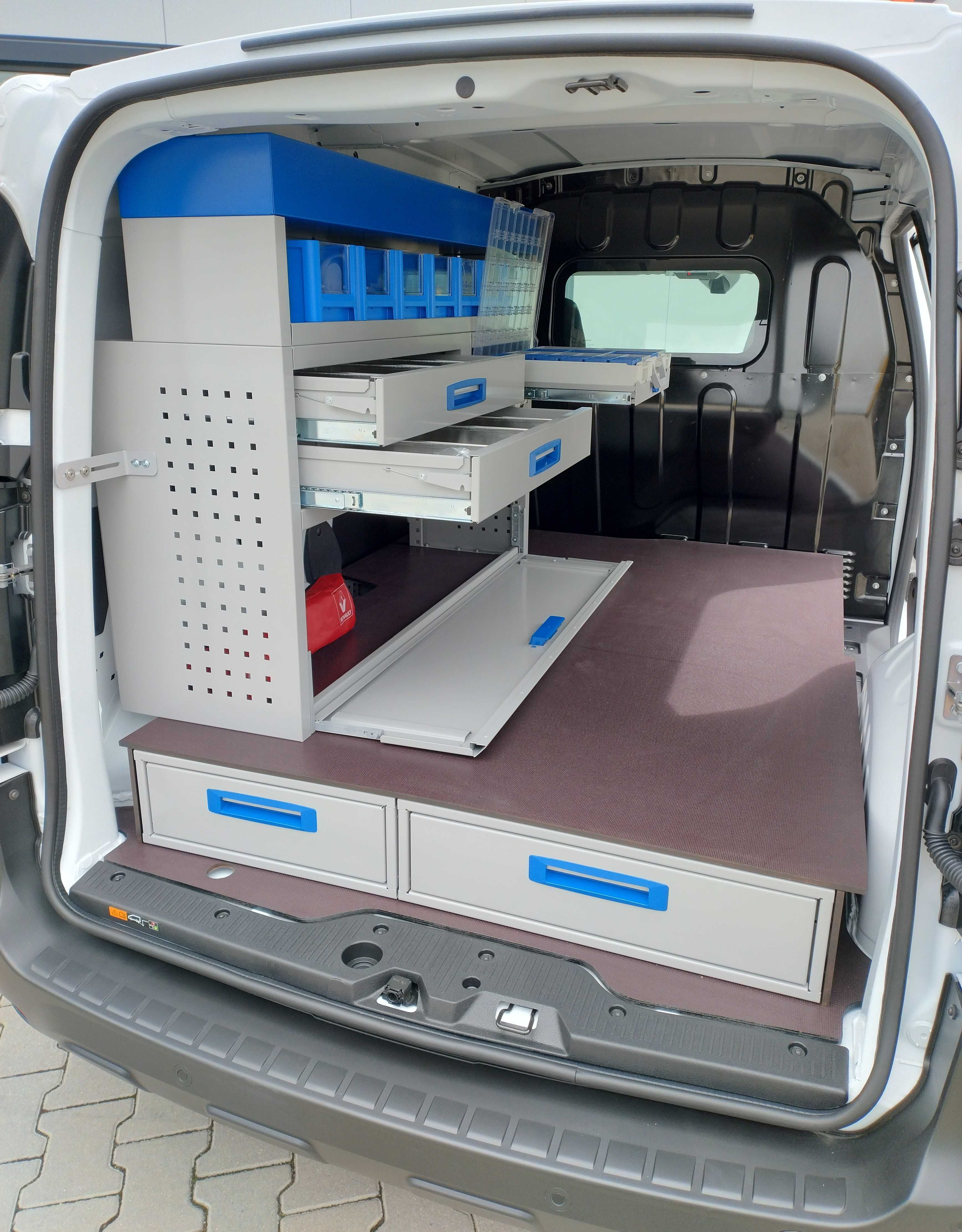 Zabudowa warsztatowa, serwisowa Express, Doblo, Caddy, Citan, Connect