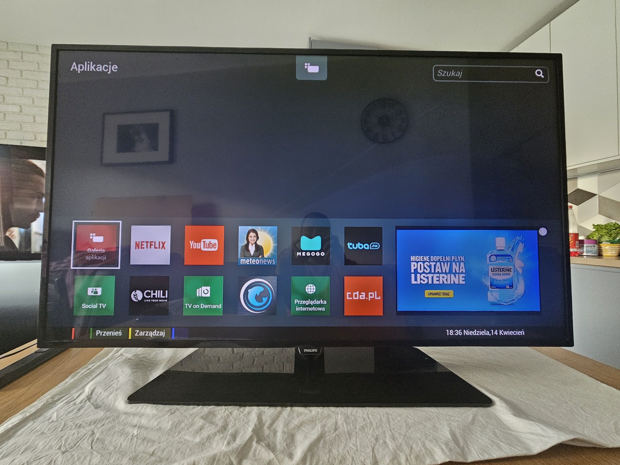 Telewizor philips 49" smart tv tanio Netflix wifi YouTube