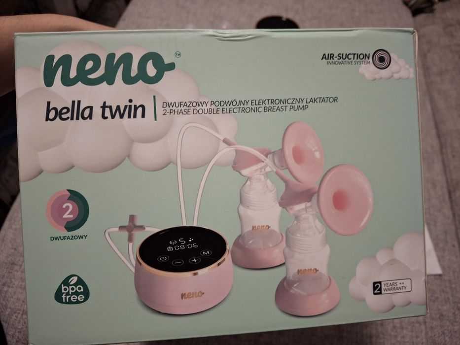 Laktator elektryczny Neno Bella twin  + GRATISY