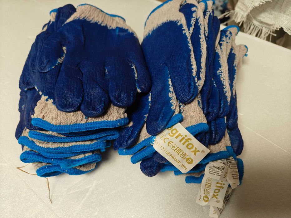 rękawiczki robocze ochronne 100 par