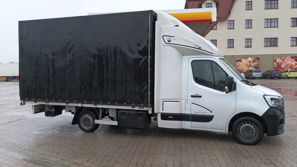 Renault master 10ep twincab szeroki 245cm