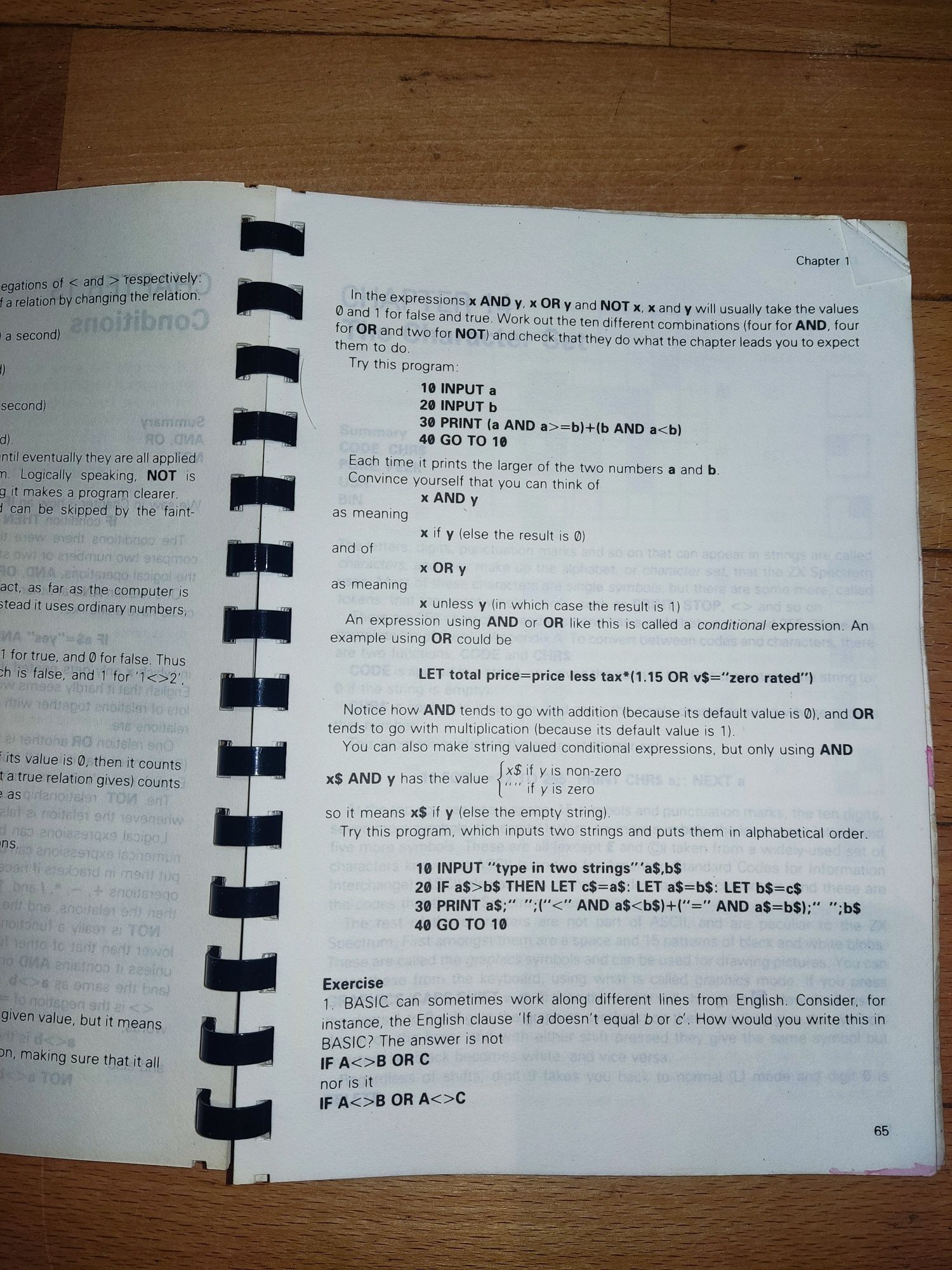 Livro zx Spectrum Sinclair