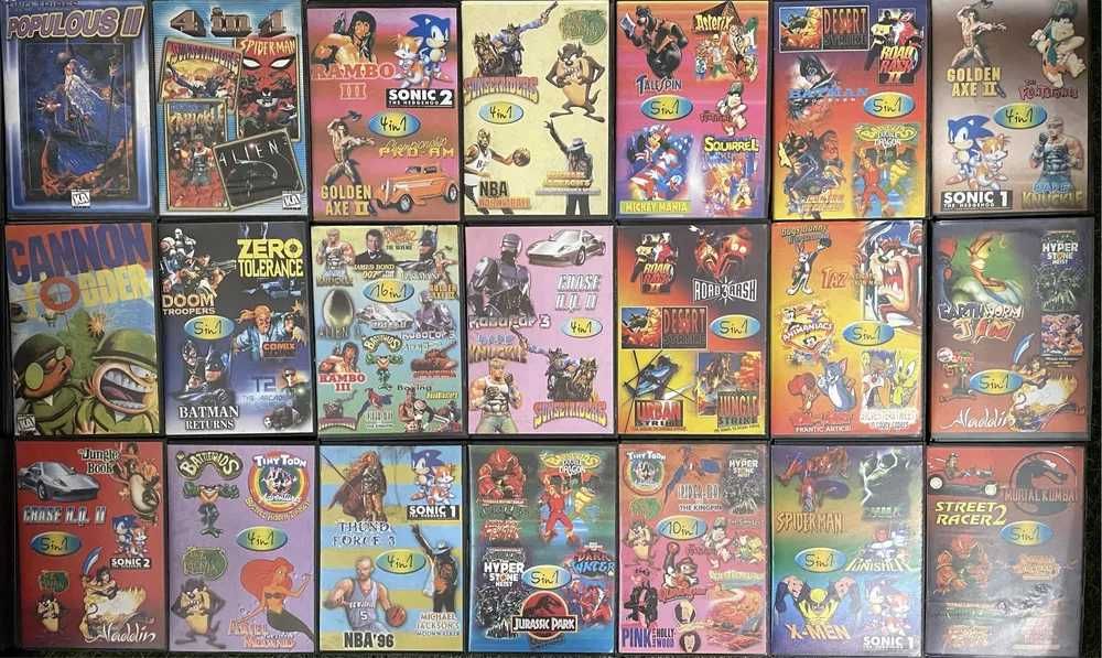 Картриджи для Dendy, Sega