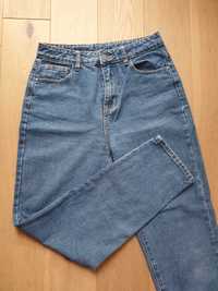 Niebieskie jeansy rozmiar 36, 85% bawełna