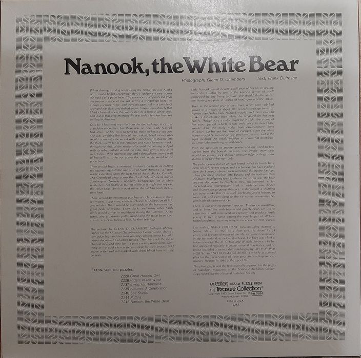 Пазли " Білі медведі" 500шт.