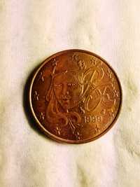 Francja, 5 Euro Cent, 1999, Paris