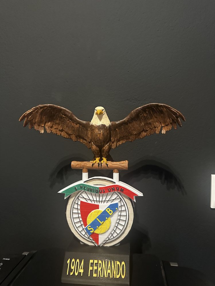 Águia Benfica Personalizado - Peça Decorativa