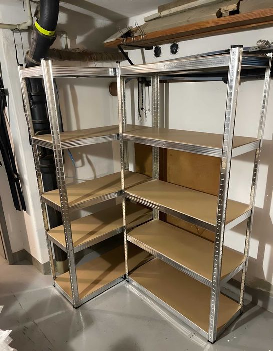 Стелаж металевий посилений 180х90х40 — різні моделі та розміри