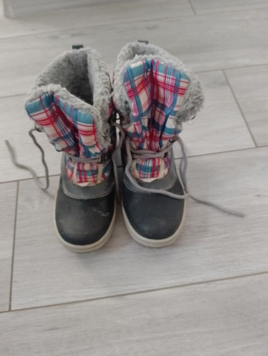 Buty zimowe śniegowce dziecięce 33