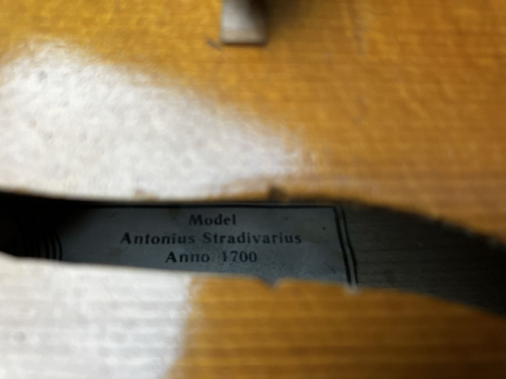 Stare skrzypce po remoncie, model STRADIVARIUS ANNO 1700 made in USSR