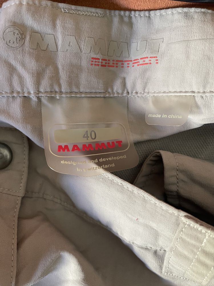 Spodnie Mammut meskie trekkingowe 40