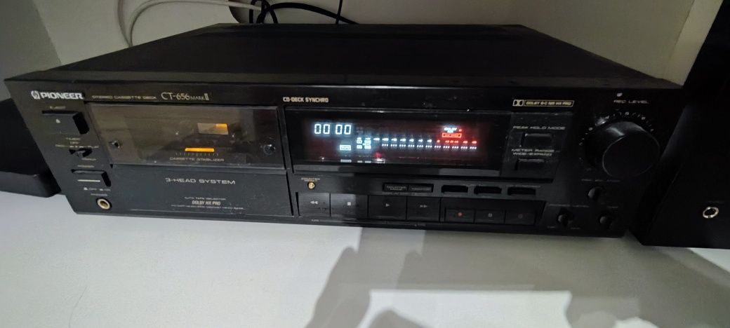 Pioneer wieża segmentowa RADIO F-229 CD PD-501 Kasetowy A-656 mark II