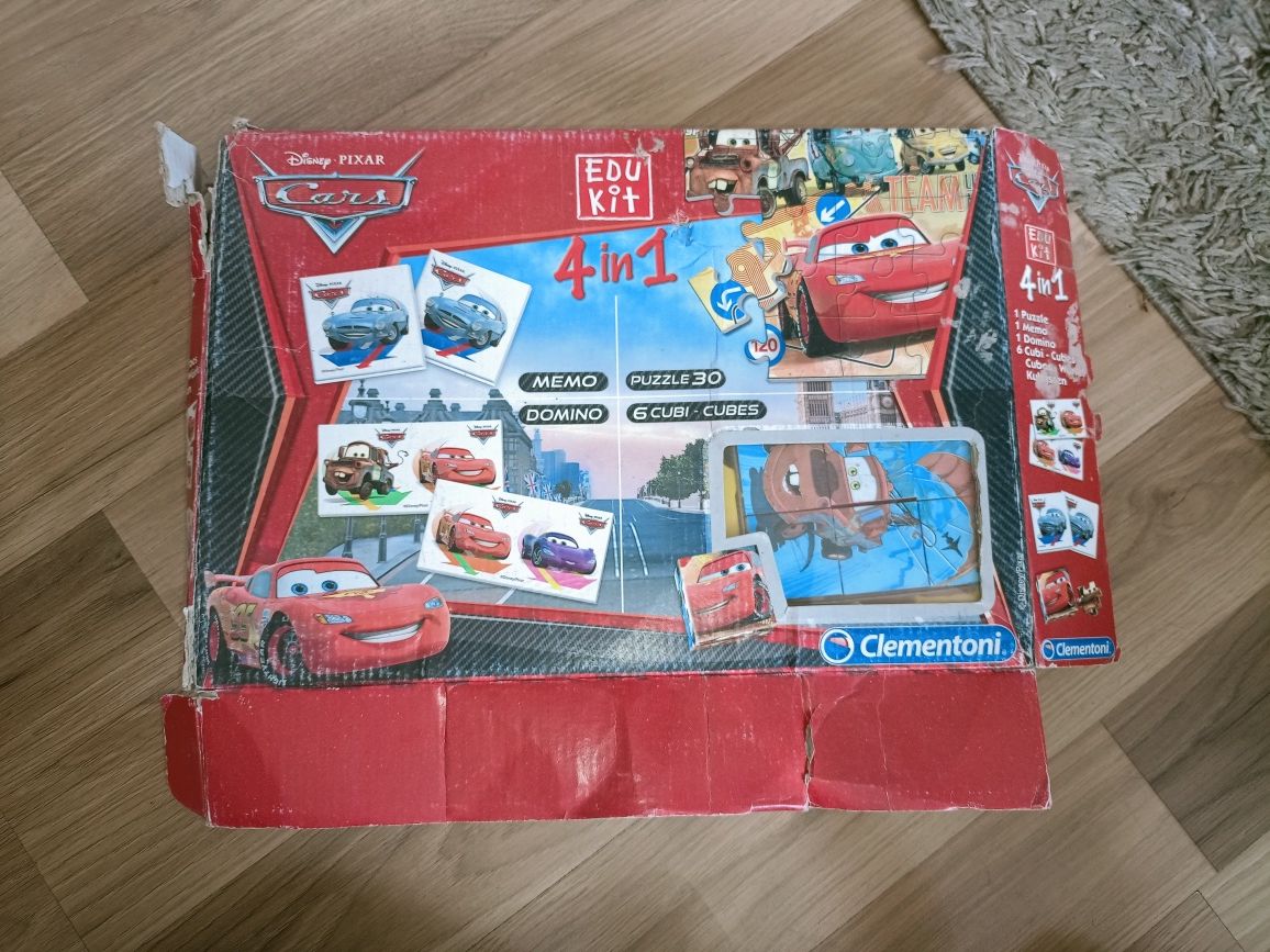 Puzzle  układanka Cars 4 im 1