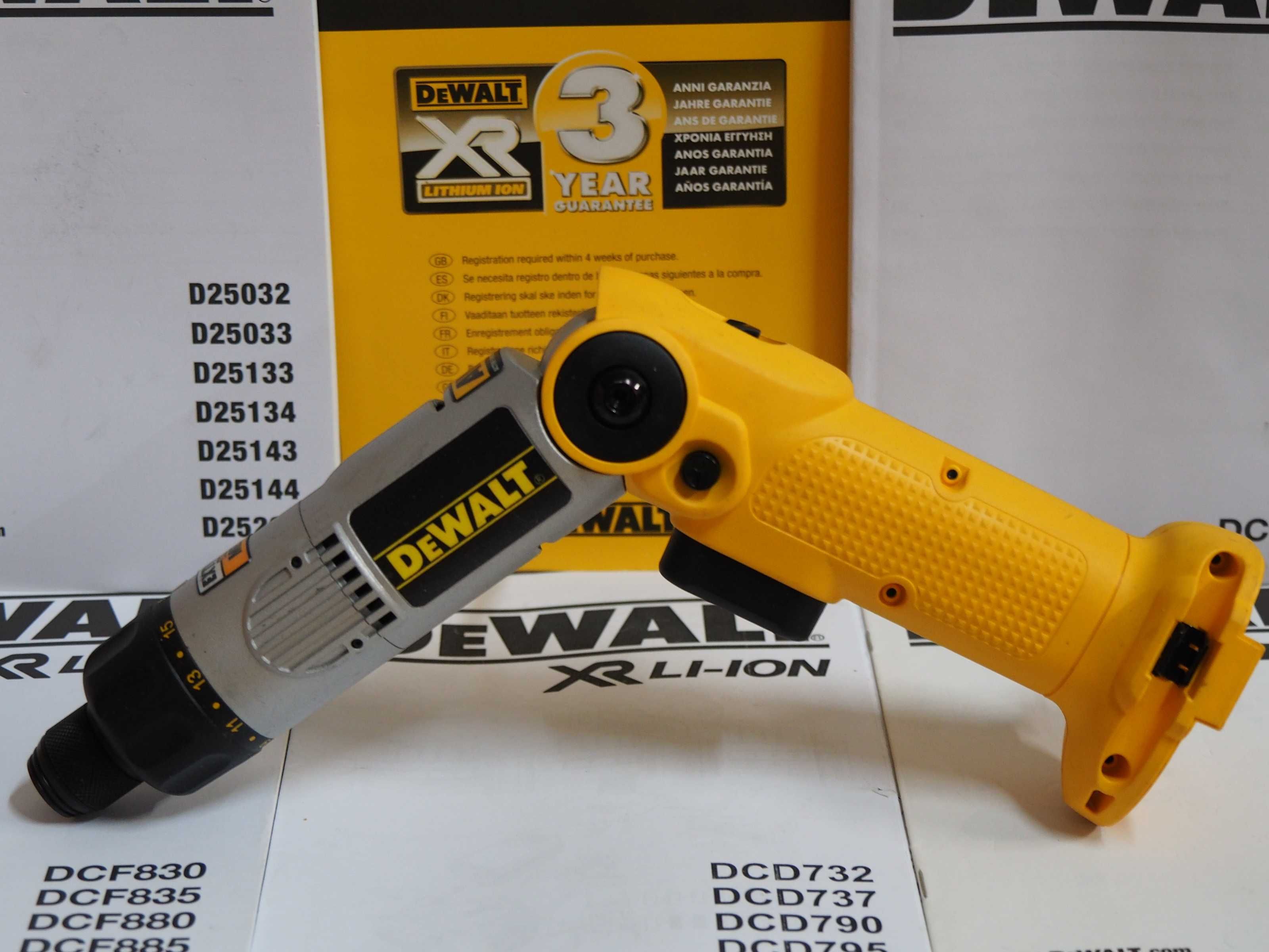 Sam korpus DEWALT DW 920 wkrętak na baterie 7,2v Ni-MH,NI-CD