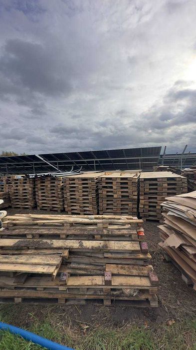 Palety po modułach fotowoltaicznych za darmo