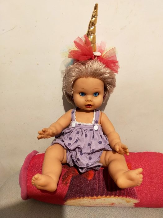 Lalka gumowa lata 80-90