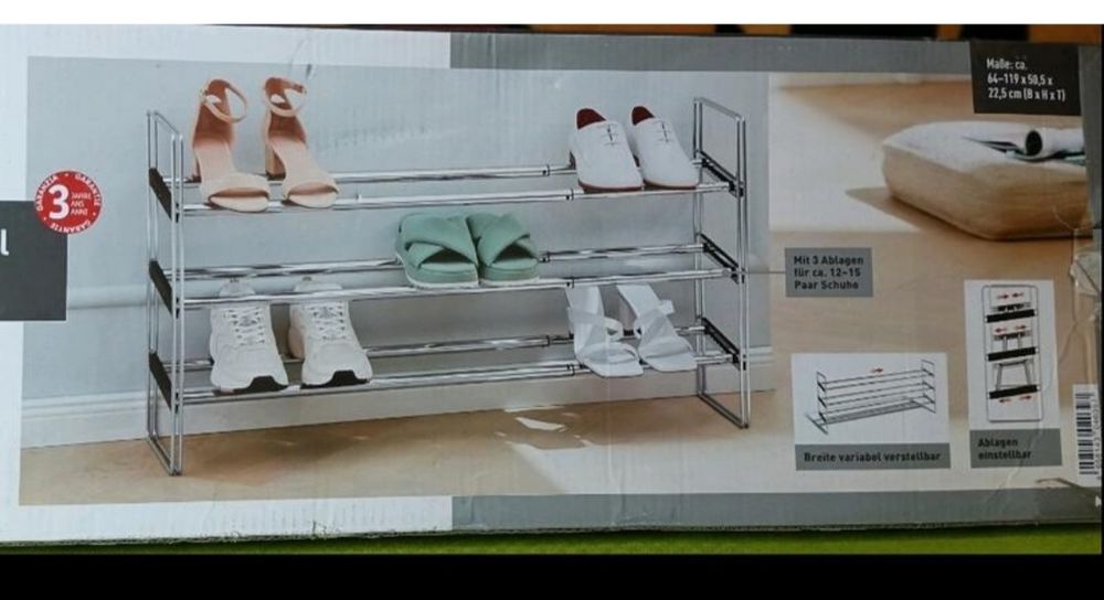 Полиця для взуття зборна