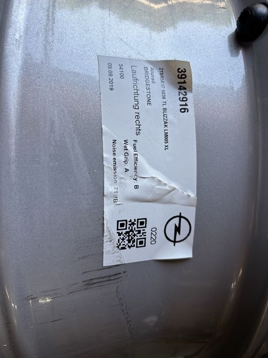 5x108 OPEL CITROEN PEUGEOT 7J17 ET42 65,1 felgi aluminiowe