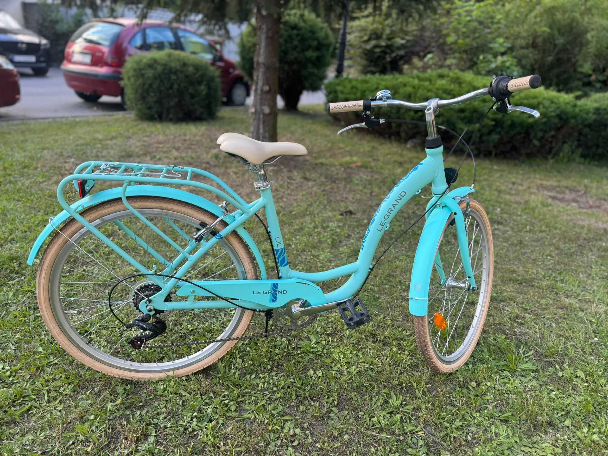 Rower Le Grand Lille (pistacjowy, rama 17" koła 26")