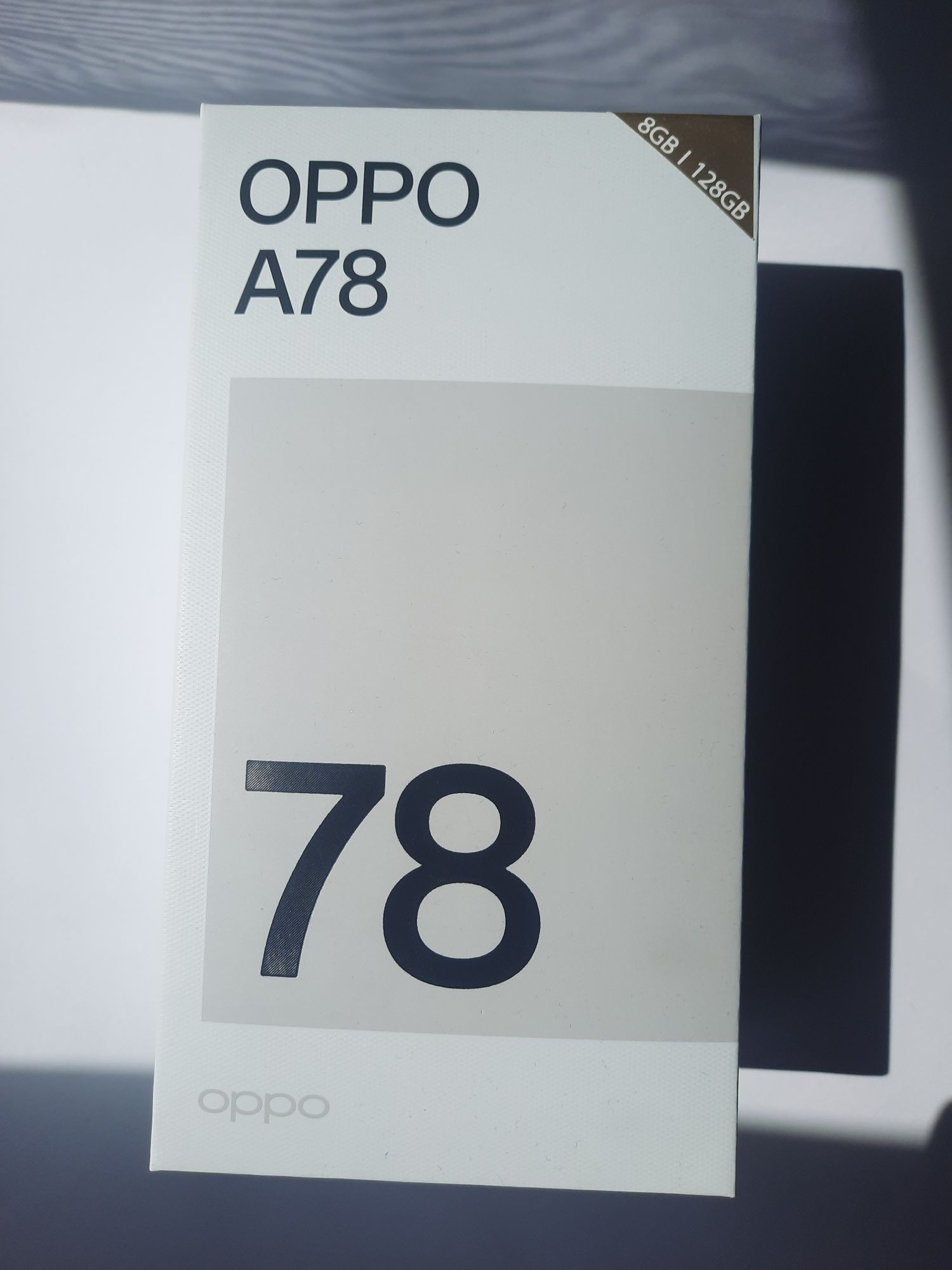 OPPO A78 8GB/128GB Aqua Green. Nowy. Nie używany. Nie otwierany