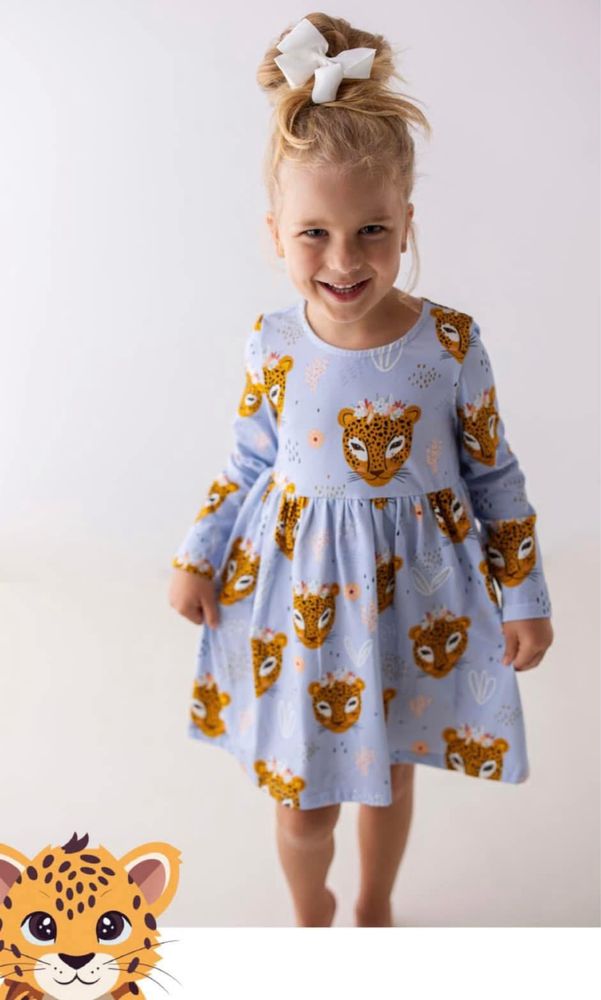 Sukienka bawelniana lili grey 116