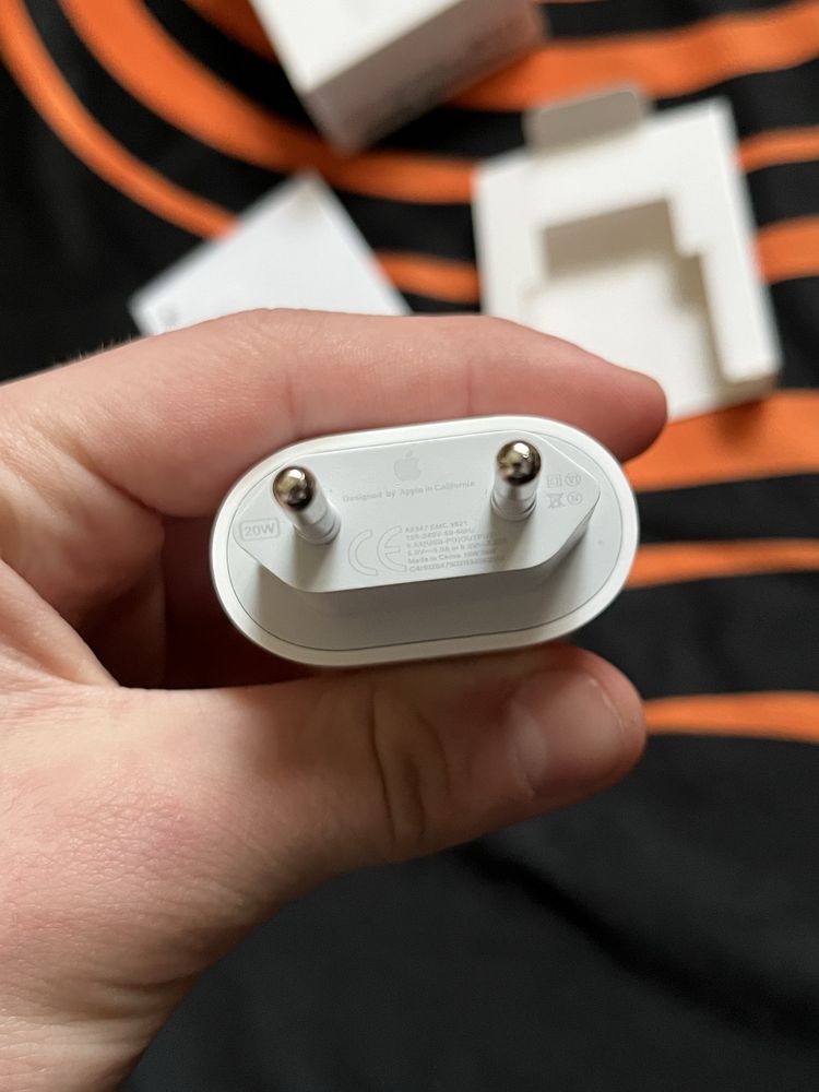 Оригінальна Зарядка iPhone, айфон, Блок USB-C 20W ОЕМ, Швидка зарядка
