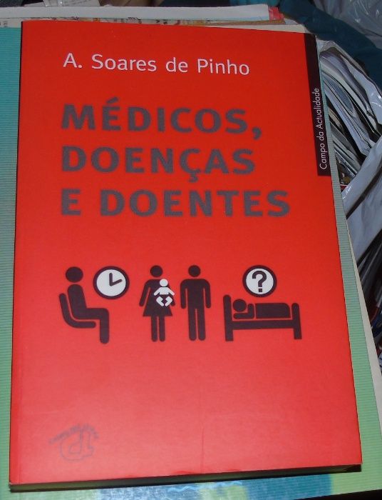 Livros sobre saúde, médicos e enfermeiros