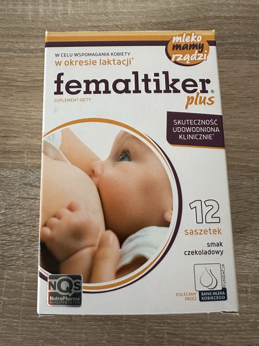 Femaltiker smak czekoladowy 12 saszetek