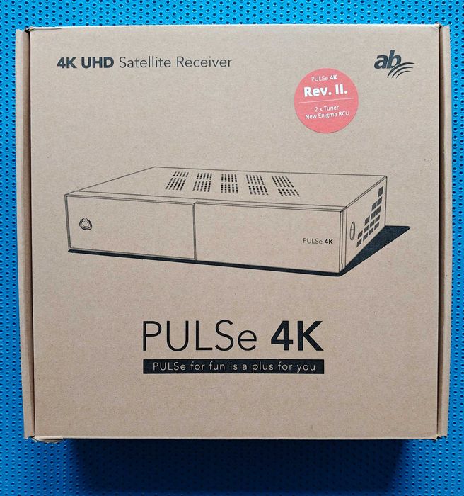 AB PULSe 4K Rev. II. (1x tuner DVB-S2X + 1x tuner DVB-T2/C)