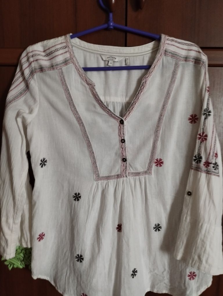 Сорочка блуза з вишивкою вишиванка розмір М розмір s. Нова