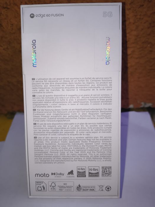 Motorola edge 60 fusion 8+256GB Nowa