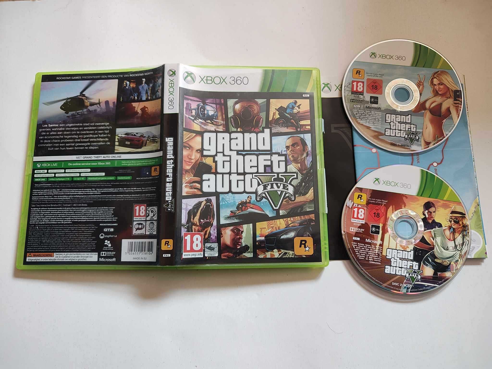 Gra Xbox 360 GTA V Grand Theft Auto V PL