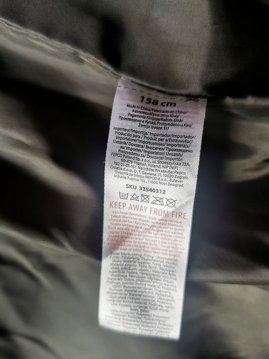 Bezrękawnik chłopięcy moro, kamizelka 158